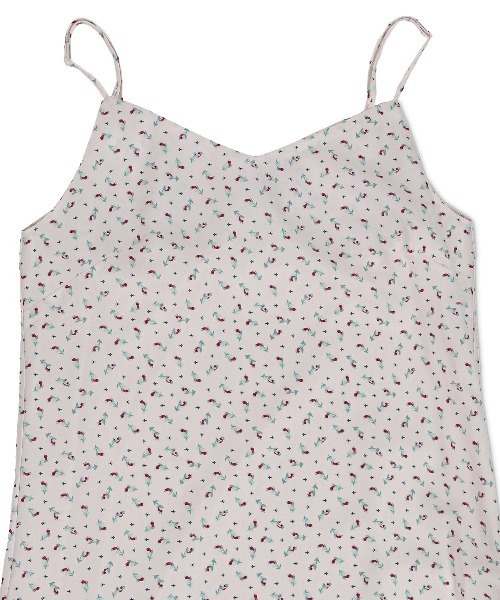 Cath Kidston（キャスキッドソン）の「サテンキャミソールドレス Rose Miniature（ワンピース・レディース・サックスブルー/ピンク・FREE）」の10枚目の写真