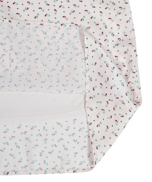 Cath Kidston（キャスキッドソン）の「サテンキャミソールドレス Rose Miniature（ワンピース・レディース・サックスブルー/ピンク・FREE）」の3枚目の写真