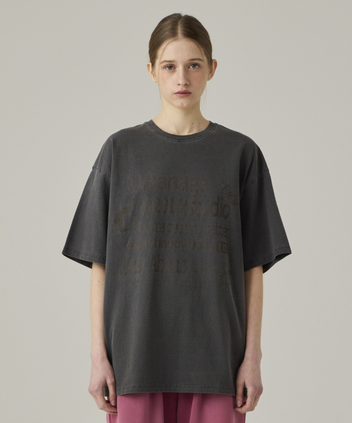 URBANAGE(アーバンエイジ)の「Just About ピグメントオーバー半袖ブラック(Tシャツ/カットソー・レディース・その他・MEDIUM/LARGE)」の14枚目の写真