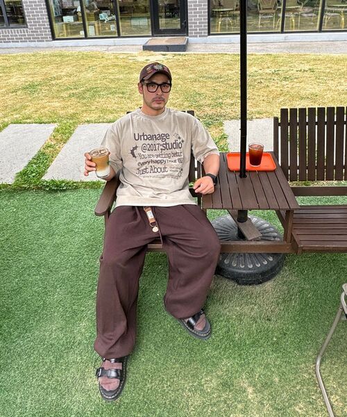 URBANAGE(アーバンエイジ)の「Just About ピグメントオーバー半袖ブラック(Tシャツ/カットソー・レディース・その他・MEDIUM/LARGE)」の10枚目の写真