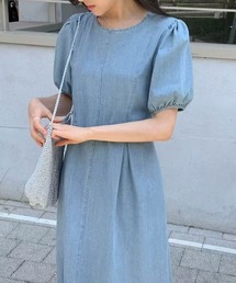 デニムワンピース