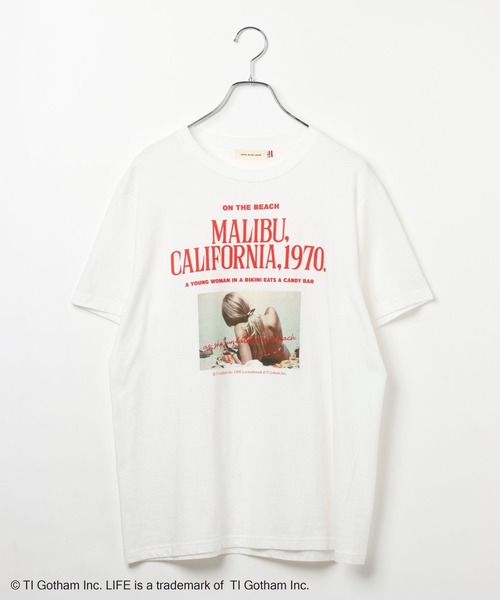 Andemiu(アンデミュウ)の「【LIFE PICTURE COLLECTION】Malibu Photo T-Shirt(Tシャツ/カットソー・レディース・オフホワイト・FREE)」の2枚目の写真