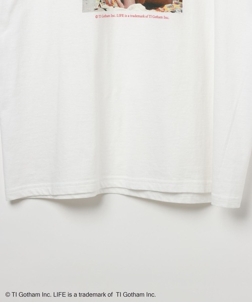 Andemiu(アンデミュウ)の「【LIFE PICTURE COLLECTION】Malibu Photo T-Shirt(Tシャツ/カットソー・レディース・オフホワイト・FREE)」の7枚目の写真