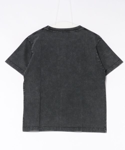 BAYBLO(ベイブロ)の「(SF) edakka コットン100% カツラギ生地 貼付け 韓国ストリート Y2K ストリート Tシャツ(Tシャツ/カットソー・メンズ・ピンク系1/アーミー/ブラック系1・LARGE/MEDIUM/SMALL)」の4枚目の写真