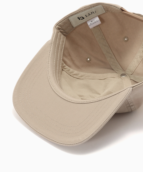 WISM(ウィズム)の「Liju / リジュ Gallery LIJU ITALICS HAT(キャップ・メンズ・ブラック系その他/ベージュ・FREE)」の6枚目の写真