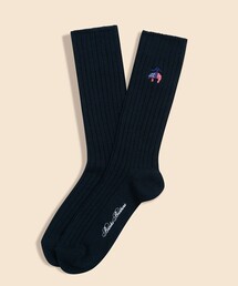 BROOKS BROTHERS | 【アメリカ建国250th記念】 コットンブレンド 星条旗GFロゴ クルーソックス(ソックス/靴下)