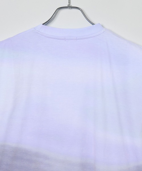 HEREIAM(ヘレイアム)の「【HEREIAM】グラデーションロゴプルオーバー(Tシャツ/カットソー・レディース・パープル/スモーク・FREE)」の10枚目の写真