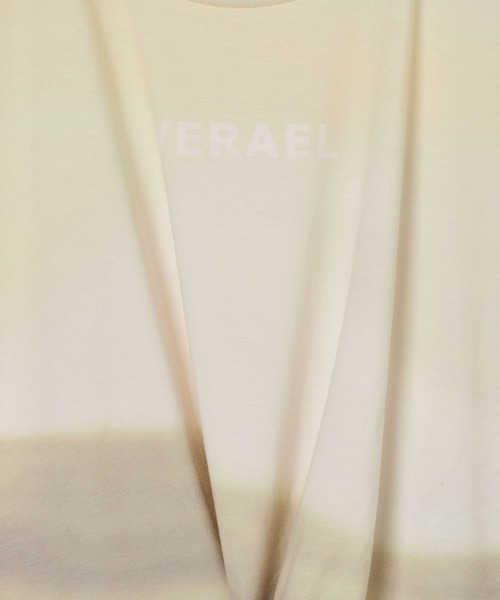 HEREIAM(ヘレイアム)の「【HEREIAM】グラデーションロゴプルオーバー(Tシャツ/カットソー・レディース・パープル/スモーク・FREE)」の3枚目の写真