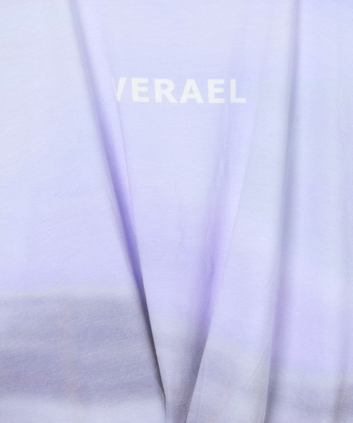 HEREIAM(ヘレイアム)の「【HEREIAM】グラデーションロゴプルオーバー(Tシャツ/カットソー・レディース・パープル/スモーク・FREE)」の4枚目の写真