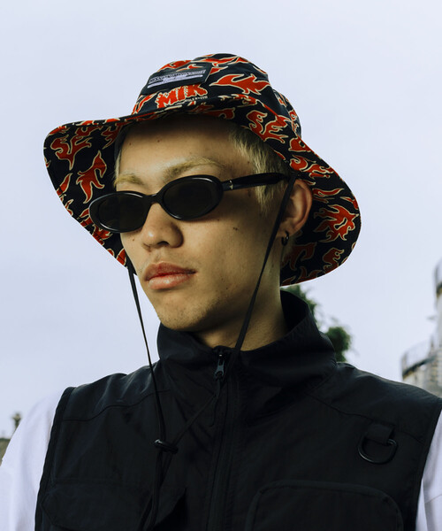 FREAK'S STORE(フリークスストア)の「KiU/キウ KiU×京都大作戦2026コラボハット(ハット・メンズ・ブラック・ONE SIZE)」の2枚目の写真