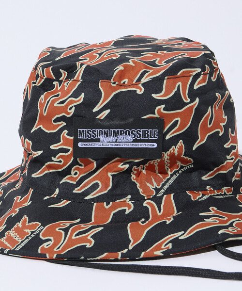 FREAK'S STORE(フリークスストア)の「KiU/キウ KiU×京都大作戦2026コラボハット(ハット・メンズ・ブラック・ONE SIZE)」の5枚目の写真