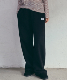 Petal Boucle Sweat Pants_Black(O25-PT16)
