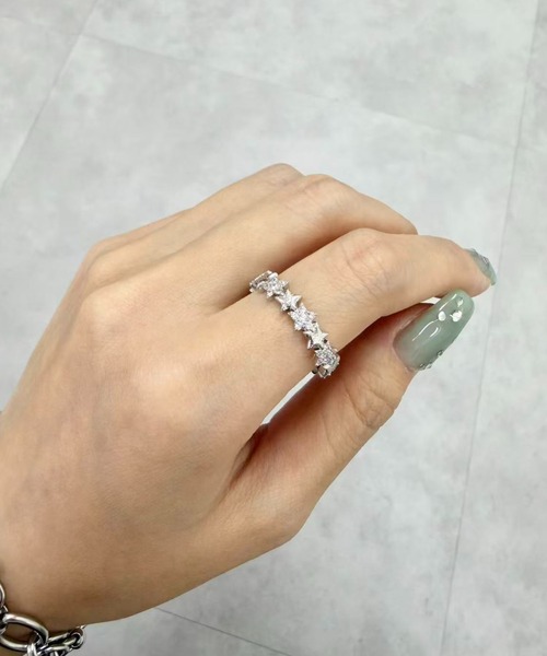 mebole(メボレ)の「star ring(リング・レディース・シルバー・FREE)」の13枚目の写真