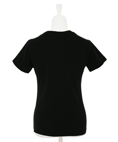 Narcissus(ナルシス)の「【Narcissus / KIMHEKIM WOMAN ( キムヘキム ) 】パールロゴTシャツ 半袖(Tシャツ/カットソー・レディース・ブラック・XS)」の8枚目の写真