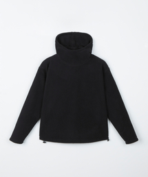 THEENDQUESTION（ジエンドクエスチョン）の「Fleece hooded t-shirt / BLACK（パーカー）」