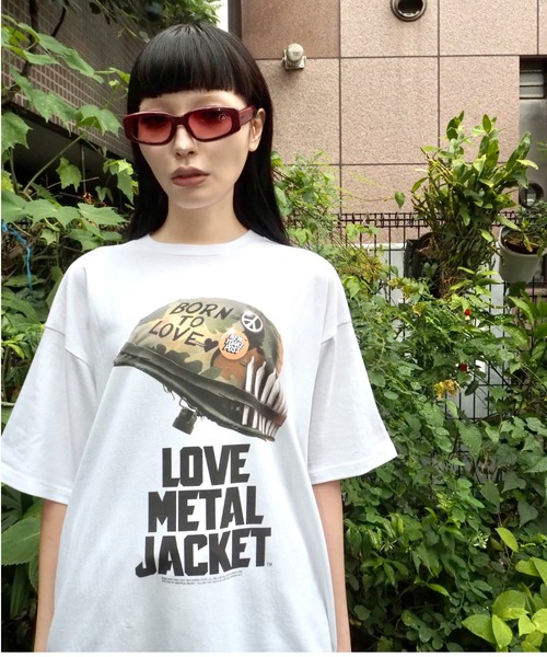 Beyond Basics(ビヨンド ベーシックス)の「NEW YOAKE POST - BORN TO LOVE(Tシャツ/カットソー・メンズ・ホワイト・X-LARGE/LARGE/MEDIUM/SMALL)」の1枚目の写真
