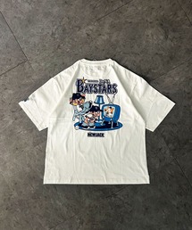 <4サイズ展開 / ユニセックス>NEW JACK×プロ野球コラボレーションTシャツ NPB オーバーサイズ