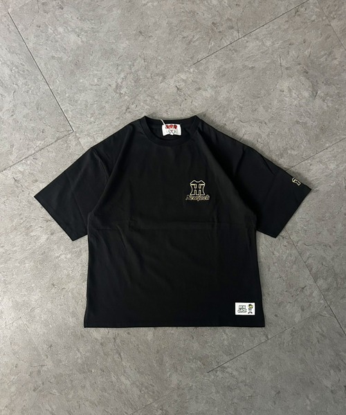 ATMARK(アットマーク)の「<4サイズ展開 / ユニセックス>NEW JACK×プロ野球コラボレーションTシャツ NPB オーバーサイズ(Tシャツ/カットソー・メンズ・ブラック系2/ブラック系1/ホワイト系1/ホワイト系5/ホワイト系3/ホワイト系2/ブラック系4・S/150/L/M)」の18枚目の写真