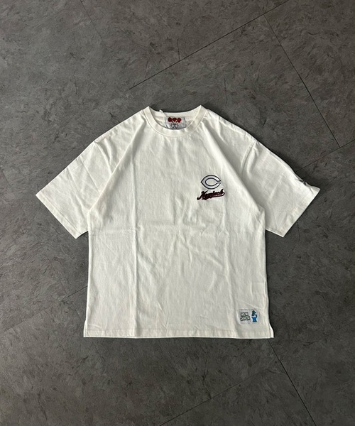 ATMARK(アットマーク)の「<4サイズ展開 / ユニセックス>NEW JACK×プロ野球コラボレーションTシャツ NPB オーバーサイズ(Tシャツ/カットソー・メンズ・ブラック系2/ブラック系1/ホワイト系1/ホワイト系5/ホワイト系3/ホワイト系2/ブラック系4・S/150/L/M)」の21枚目の写真