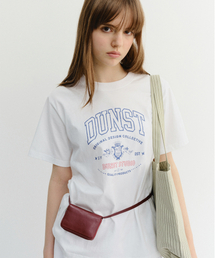 UNISEX CUPID ARCH LOGO T-SHIRT_UDTS6B129_OFF WHITE