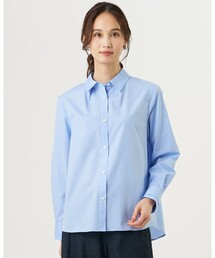 【シーンレスに活躍】コンパクトエステネージュ シャツ ブラウス
