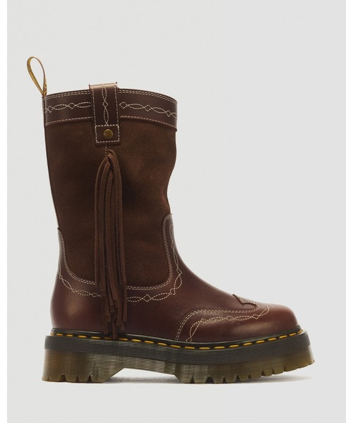 Dr. Martens(ドクターマーチン)の「Dr. Martens/ドクターマーチン QUAD MID DR プル オン ブーツ 43175200(ブーツ・メンズ・ブラウン・UK5/UK4/UK3/UK10/UK9/UK8/UK7/UK6/UK11)」の1枚目の写真
