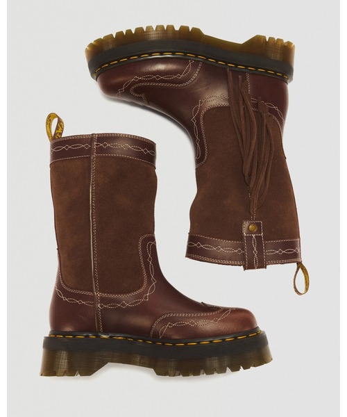 Dr. Martens(ドクターマーチン)の「Dr. Martens/ドクターマーチン QUAD MID DR プル オン ブーツ 43175200(ブーツ・メンズ・ブラウン・UK5/UK4/UK3/UK10/UK9/UK8/UK7/UK6/UK11)」の5枚目の写真