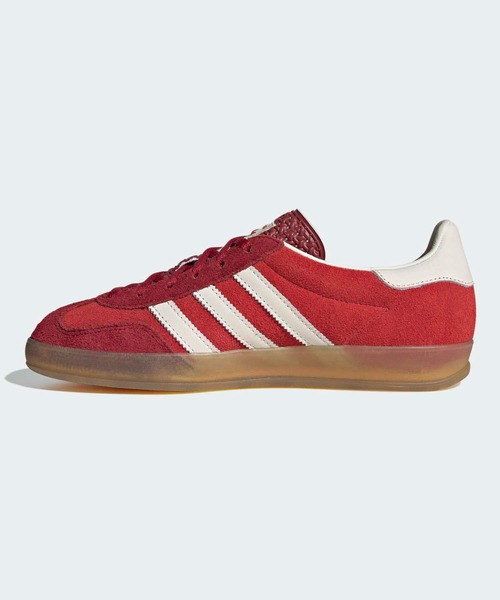 adidas（アディダス）の「ガゼル インドア / Gazelle Indoor / アディダスオリジナルス adidas Originals（スニーカー・レディース・レッド・22.0cm/22.5cm/23.0cm/23.5cm/24.0cm/24.5cm/25.0cm/25.5cm/26.0cm/26.5cm/27.0cm/27.5cm/28.0cm/28.5cm/29.0cm）」の6枚目の写真