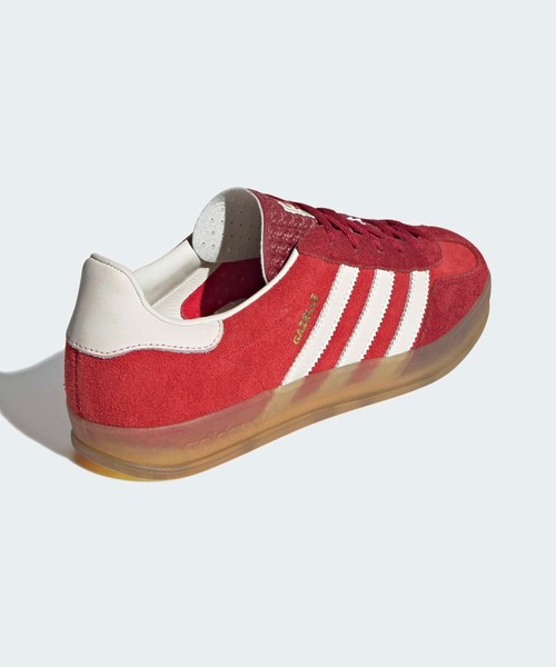 adidas（アディダス）の「ガゼル インドア / Gazelle Indoor / アディダスオリジナルス adidas Originals（スニーカー・レディース・レッド・22.0cm/22.5cm/23.0cm/23.5cm/24.0cm/24.5cm/25.0cm/25.5cm/26.0cm/26.5cm/27.0cm/27.5cm/28.0cm/28.5cm/29.0cm）」の5枚目の写真