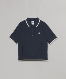 adidas | CABLE KNIT CALI TEE POLO KR7059(ニット/セーター)
