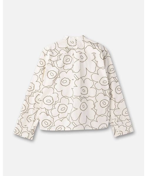 marimekko(マリメッコ)の「Lohko Piirto Unikko / blouse(シャツ/ブラウス・レディース・ホワイト・38/36/40/34)」の6枚目の写真