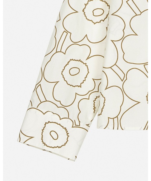 marimekko(マリメッコ)の「Lohko Piirto Unikko / blouse(シャツ/ブラウス・レディース・ホワイト・38/36/40/34)」の8枚目の写真