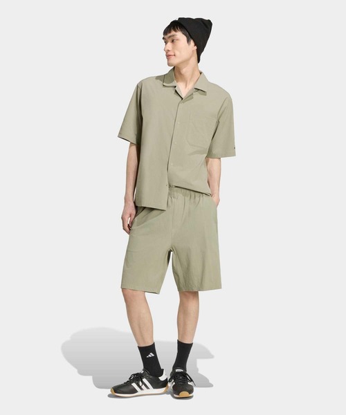 adidas(アディダス)の「クール フィーリング ルーズフィット スリーストライプス ウーブン ショーツ / ハーフパンツ / アディダス adidas(その他パンツ・メンズ・グリーン・XX-LARGE/3XL/LARGE/MEDIUM/SMALL/X-LARGE/X-SMALL)」の5枚目の写真