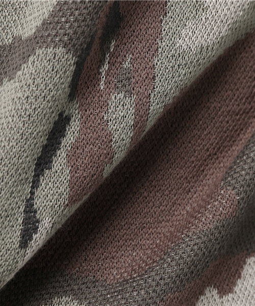 HYSTERIC GLAMOUR(ヒステリックグラマー)の「HYS ARMY PATTERN総柄ジャカード プルオ-バ-(ニット/セーター・メンズ・マルチ・LARGE/MEDIUM/SMALL)」の9枚目の写真