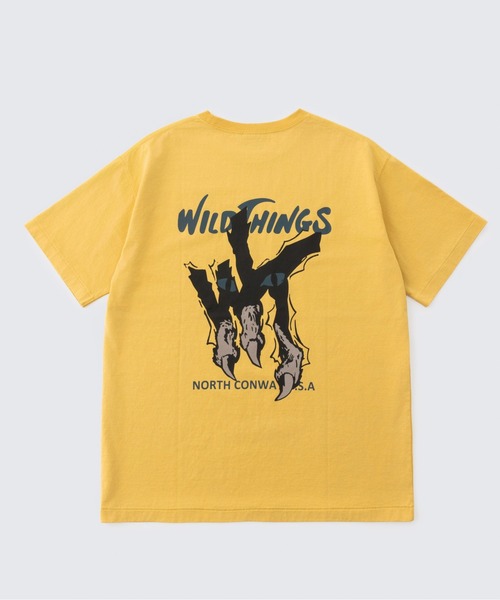 WILD THINGS(ワイルドシングス)の「ワイルドテアラー S/S T│WILD-TEARER TEE S/S(Tシャツ/カットソー・メンズ・チャコールグレー/ホワイト/イエロー系その他/ベージュ系その他・M/S/L/XL)」の4枚目の写真