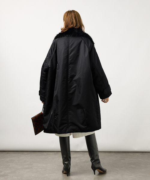 upperhights(アッパーハイツ)の「upper hights アッパーハイツ The U-Bench Proto 403A40202(その他アウター・レディース・ブラック・X-SMALL)」の3枚目の写真
