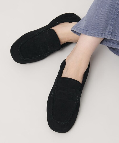 EMU Australia(エミューオーストラリア)の「【国内EXCLUSIVE】<EMU Australia>KIRRA NEST モカシン(モカシン/デッキシューズ・レディース・ブラック・36/37/38)」の1枚目の写真
