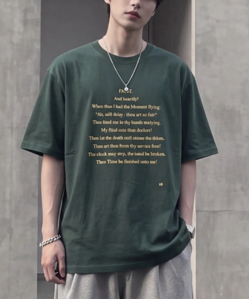 INNOCENT(イノセント)の「【TEE LIBRARY/ティー ライブラリー】GRAPHIC T-SHIRTS RIBBON TAPE TSK-TS(Tシャツ/カットソー・メンズ・その他3/その他1/その他5/その他2/その他4・MEDIUM/SMALL/X-LARGE/LARGE)」の1枚目の写真