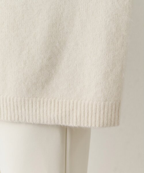Whim Gazette（ウィムガゼット）の「オフショルVネックニットプルオーバー（ニット/セーター・レディース・グレー/オフホワイト/モカ/ピンク/ブラック・FREE）」の11枚目の写真