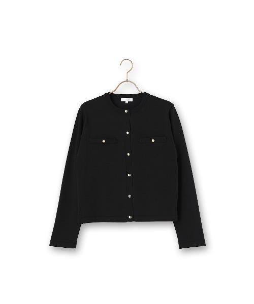 AOYAMA(アオヤマ)の「毛玉(ピリング)ができにくい!【毛玉CLEARニット】クルーネックカーディガン【長袖】【#すごセーター】(カーディガン/ボレロ・レディース・ブラック/ベージュ・S/L/M)」の1枚目の写真