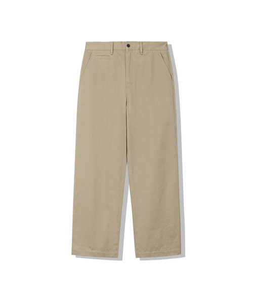 TRILLION(トリリオン)の「エッセンス ストレートチップ コットンチノパンツ_3color(その他パンツ・メンズ・ブラック/ベージュ/カーキ・LARGE/MEDIUM/SMALL/X-LARGE)」の1枚目の写真