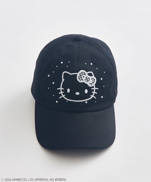 OLIVE des OLIVE(オリーブデオリーブ)の「HELLO KITTY キャップ(キャップ・レディース・ピンク/ブラック・FREE)」の16枚目の写真