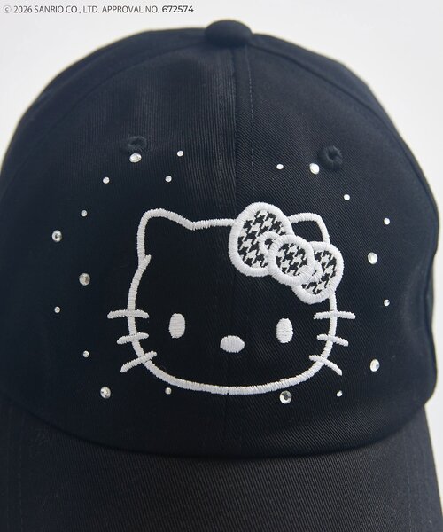 OLIVE des OLIVE(オリーブデオリーブ)の「HELLO KITTY キャップ(キャップ・レディース・ピンク/ブラック・FREE)」の17枚目の写真