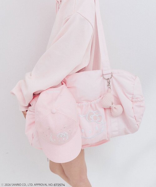 OLIVE des OLIVE(オリーブデオリーブ)の「HELLO KITTY キャップ(キャップ・レディース・ピンク/ブラック・FREE)」の19枚目の写真