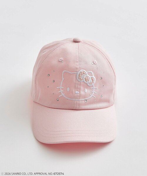 OLIVE des OLIVE(オリーブデオリーブ)の「HELLO KITTY キャップ(キャップ・レディース・ピンク/ブラック・FREE)」の21枚目の写真