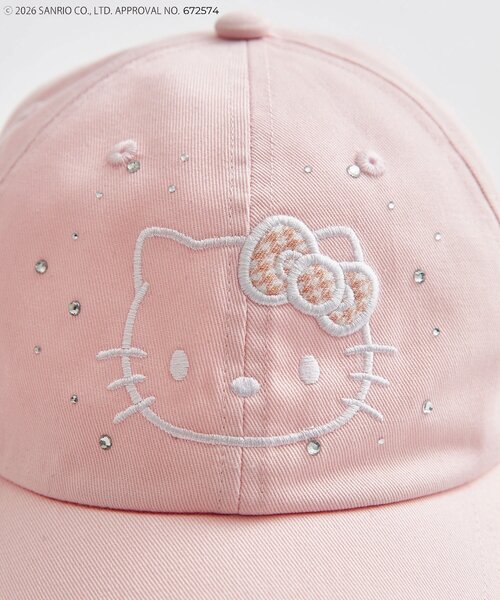 OLIVE des OLIVE(オリーブデオリーブ)の「HELLO KITTY キャップ(キャップ・レディース・ピンク/ブラック・FREE)」の22枚目の写真