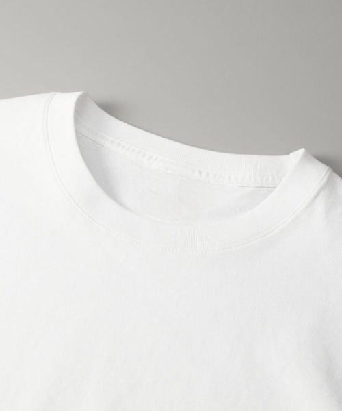 NOBOUND(ノーバウンド)の「NOBOUND(ノーバウンド) 半袖Tシャツ HIGHBALL ハイボール ロゴ プリント ビッグシルエット カットソー メンズ ユニセックス(Tシャツ/カットソー・メンズ・ホワイト/ブラック/ネイビー・M/L/XL)」の4枚目の写真