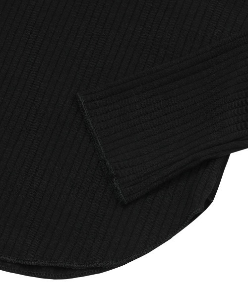 MUCENT(ムセント)の「A'GEM/9 × .kom 『MUCENT/ムセント』 VERION STRAP RIBBON LONG SLEEVE TEE/VERION ストラップリボン長袖Tシャツ(Tシャツ/カットソー・レディース・ベージュ/ホワイト/チャコールグレー・FREE)」の15枚目の写真