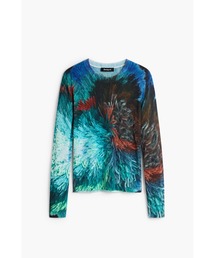 M.C. Lacroix abstract print knit / エムシーラクロワアブストラクトプリントニット