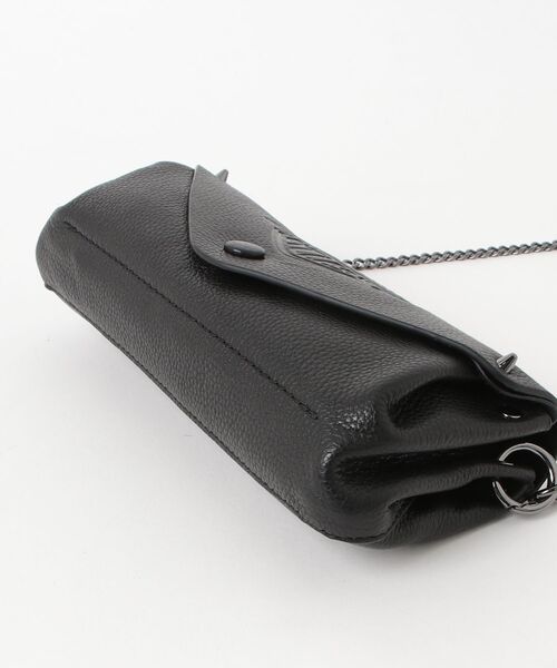 Harley-Davidson（ハーレーダビッドソン）の「【Harley-Davidson/ハーレーダビッドソン】Women's Bar & Shield Leather Flap Crossbody Purse MHW070/08（ショルダーバッグ・レディース・ブラック・FREE）」の3枚目の写真